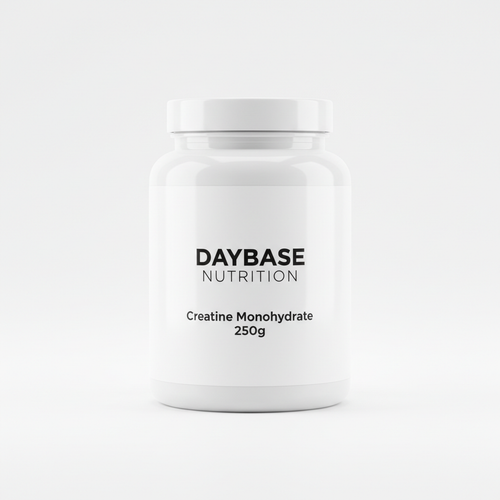 DAYBASE NUTRITION Creatine Monohydrate 250g white plastic tub